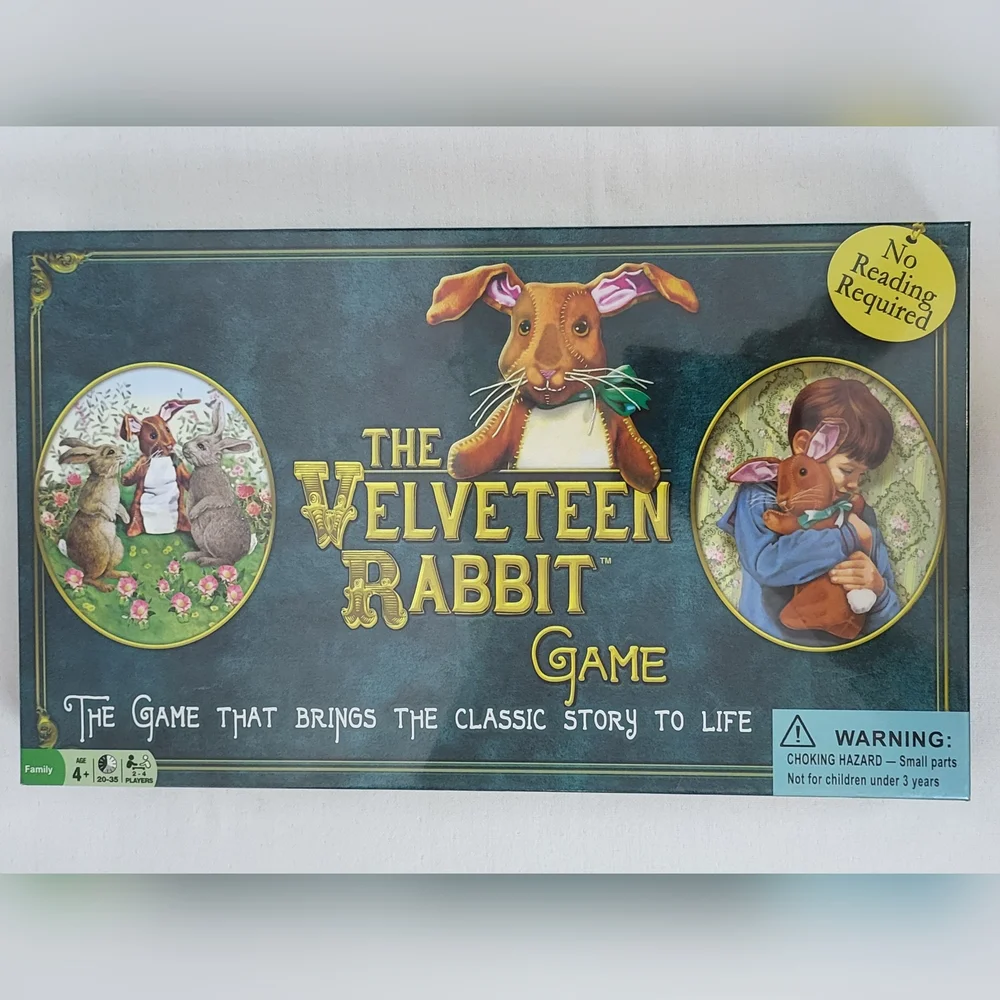 The Velveteen‎ Rabbit Board Game New, Sealed in Original Packaging
